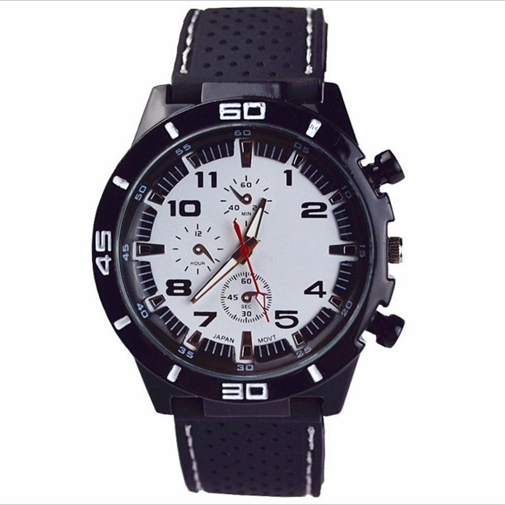 Men's Waterproof Luminous Running Alarm Clock Watch