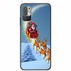 Christmas Cartoon Case For Xiaomi Redmi Note10 Case Silicone Soft TPU Cover for Xiaomi Redmi Note 10T 10 Pro 4G 5G 10S 9T 9 Case