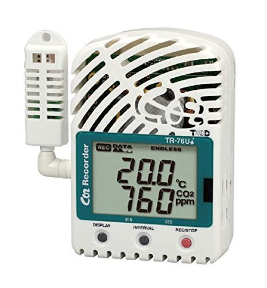 

data logger CO2/temperature/humidity TR-76Ui