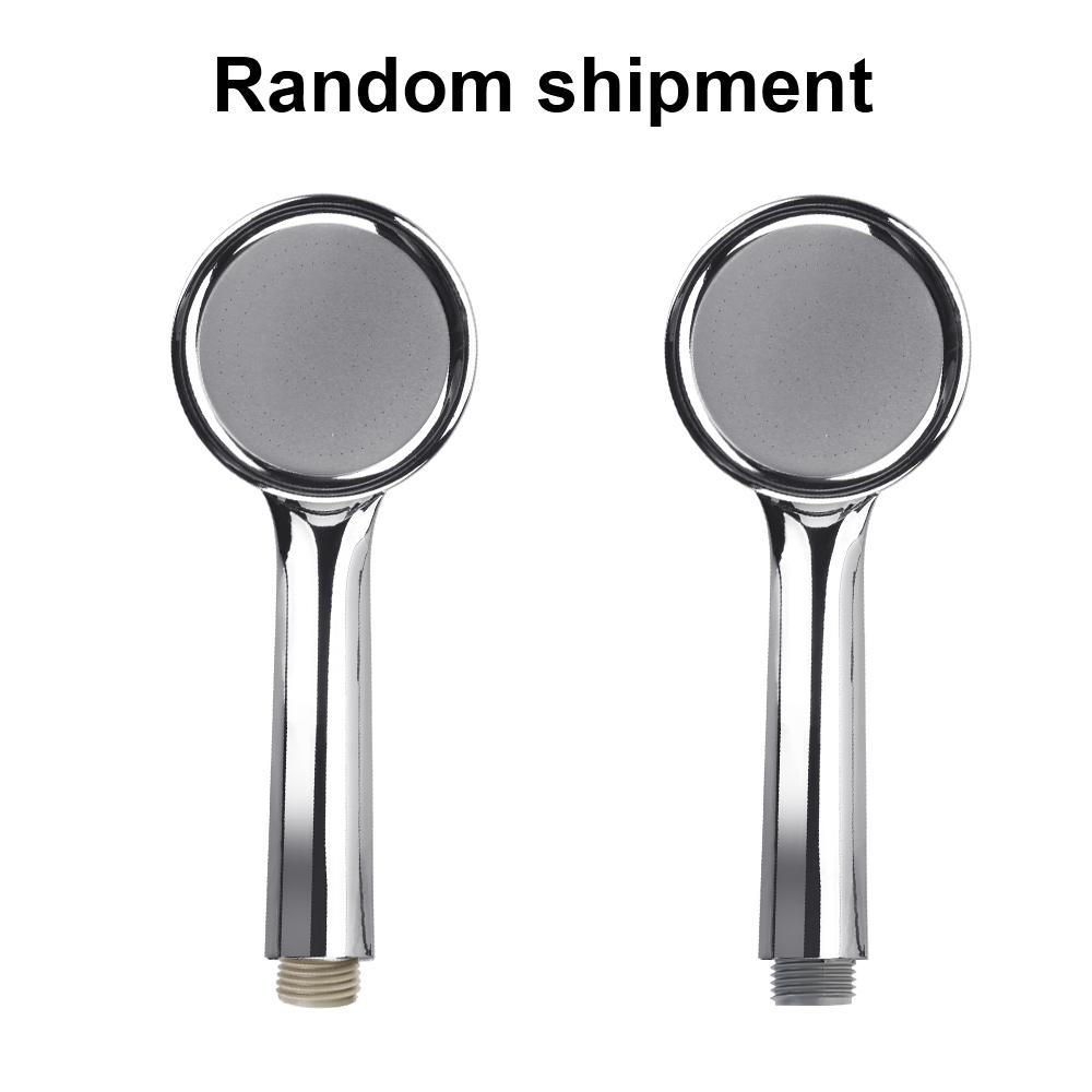 Pressurized Nozzle Shower Head Rainfall Chrome Bath Shower Head 1pc High Pressure Water Saving Spray Nozzle
