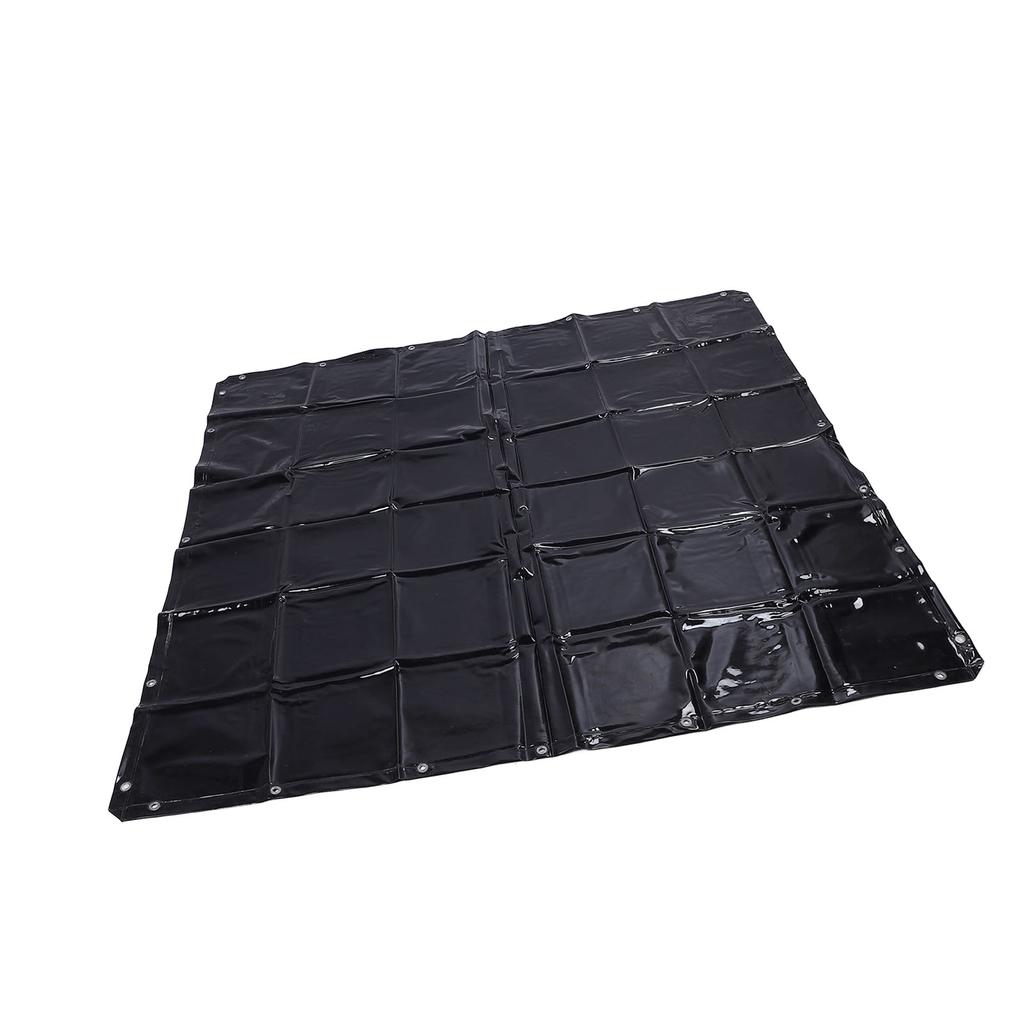 Safety Welding Curtain 5.7 X 5.7ft 6 Level UV Resistant Hanging Welding Screen with Cable Ties for W