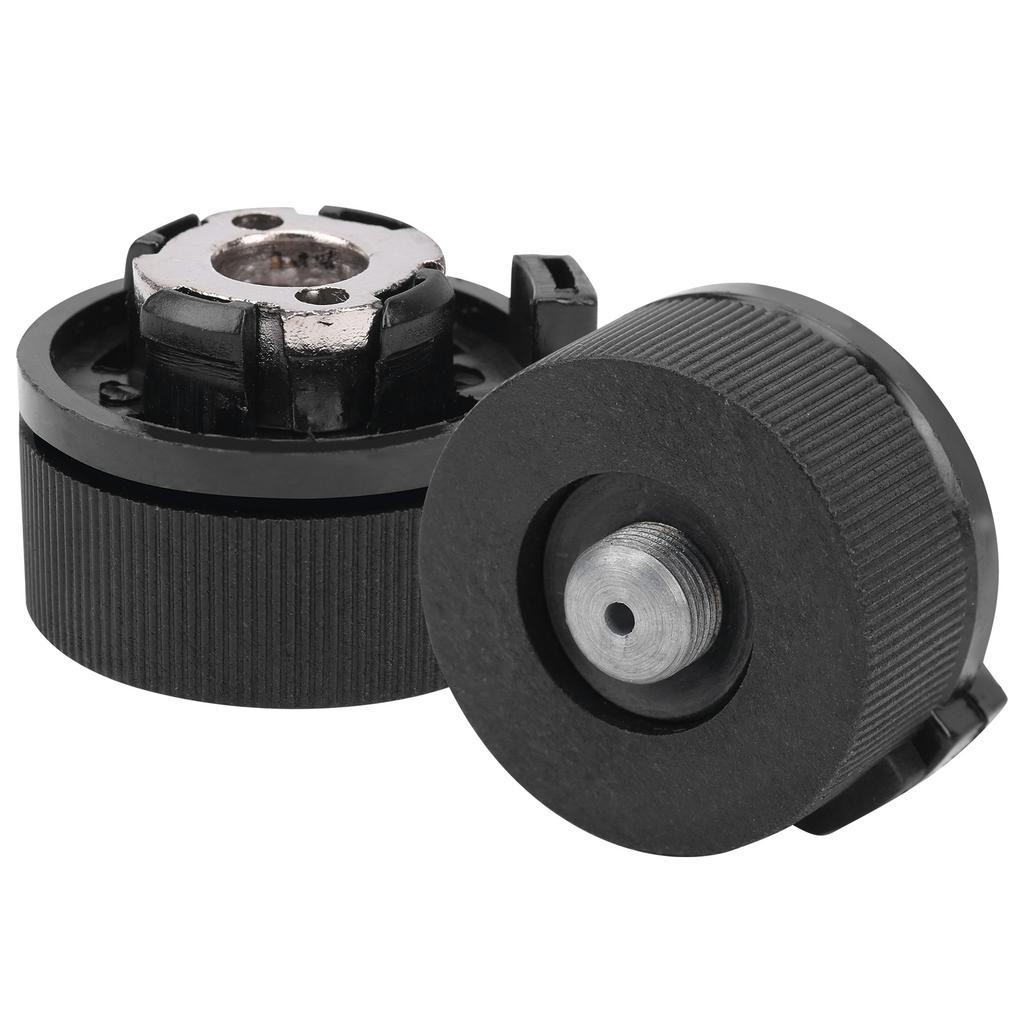 2pcs Round Outdoor Camping Stove Furnace End Adapter Split Type Furnace Converter
