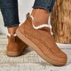 Women's Boots Keep Warm Ankle Boots With Fur Winter Shoes Women Snow  New Winter Boots Slip On Winter Footwear Female
