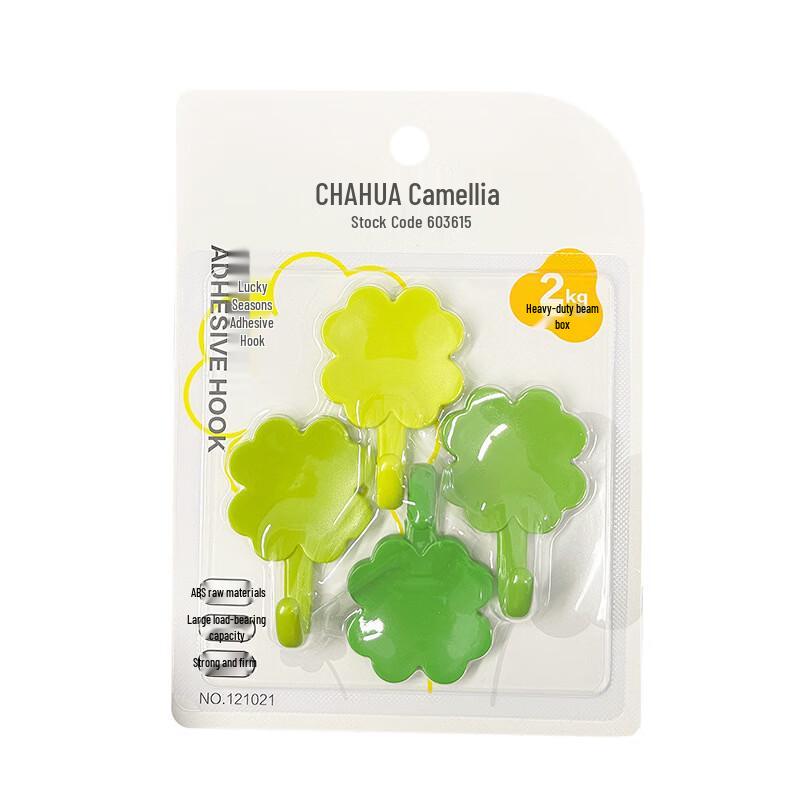 CHAHUA Four-Leaf Clover Adhesive Hooks