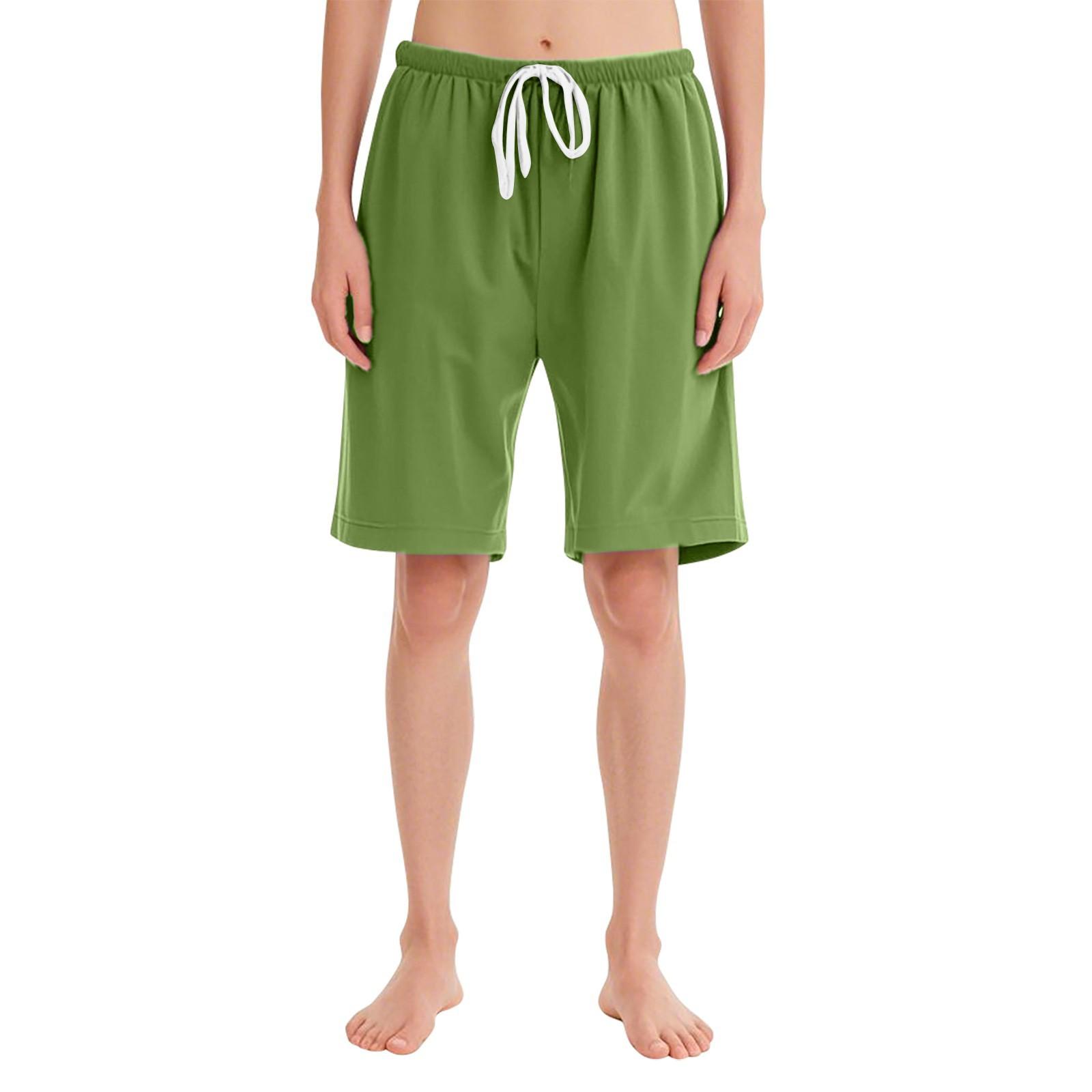 

Женские пижамные шорты с поясом для сна XXL