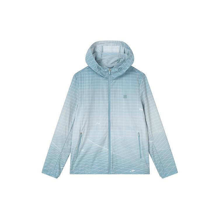 New FILA Jackets Men's Bamboo Luck Blue F11M317702F-BU