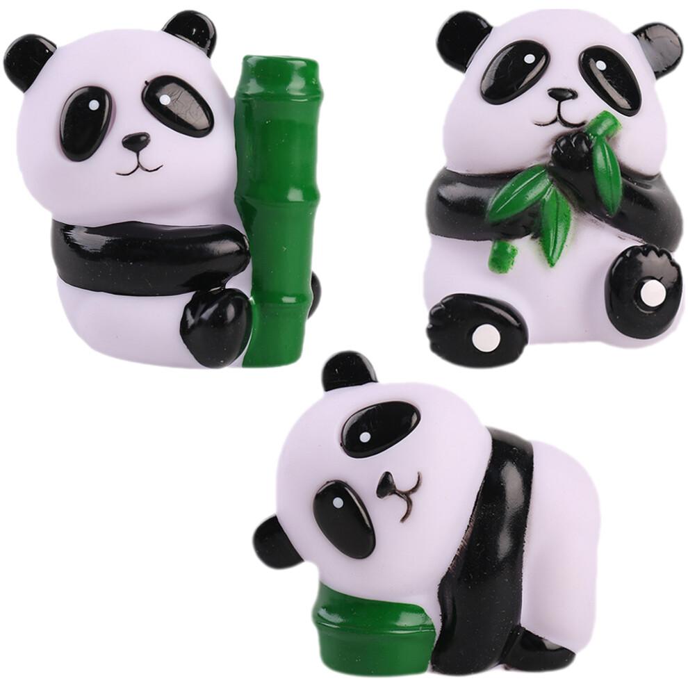 3Pcs Panda Shape Squeeze Toys For Stress Relief