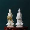 1 peça Ornamento de Raposa Fada em Pó de Frutas Marfim, Decoração de casa estilo chinês, raposa, Acessórios Feng Shui, Decorações de Entrada