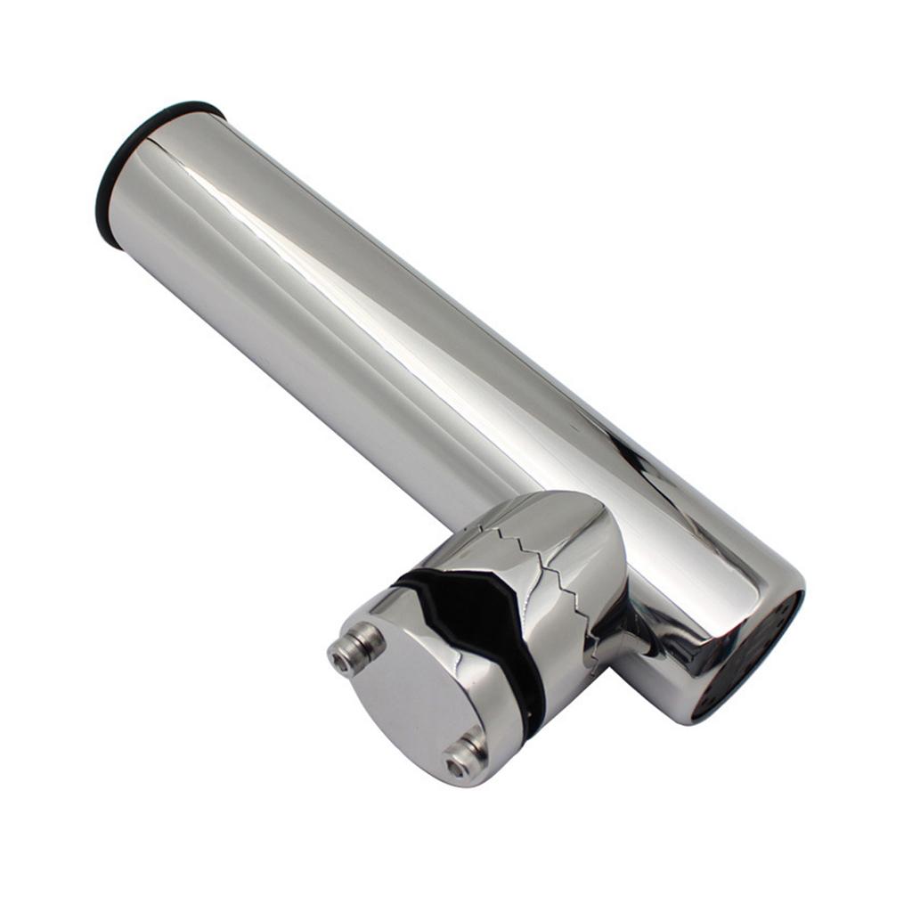 Boat Fishing Rod Holder Clamp Stainless Steel Adjustable Rail Fishing Rod Holder Clamp On Rail Mount 19mm-25mm/22mm-32mm