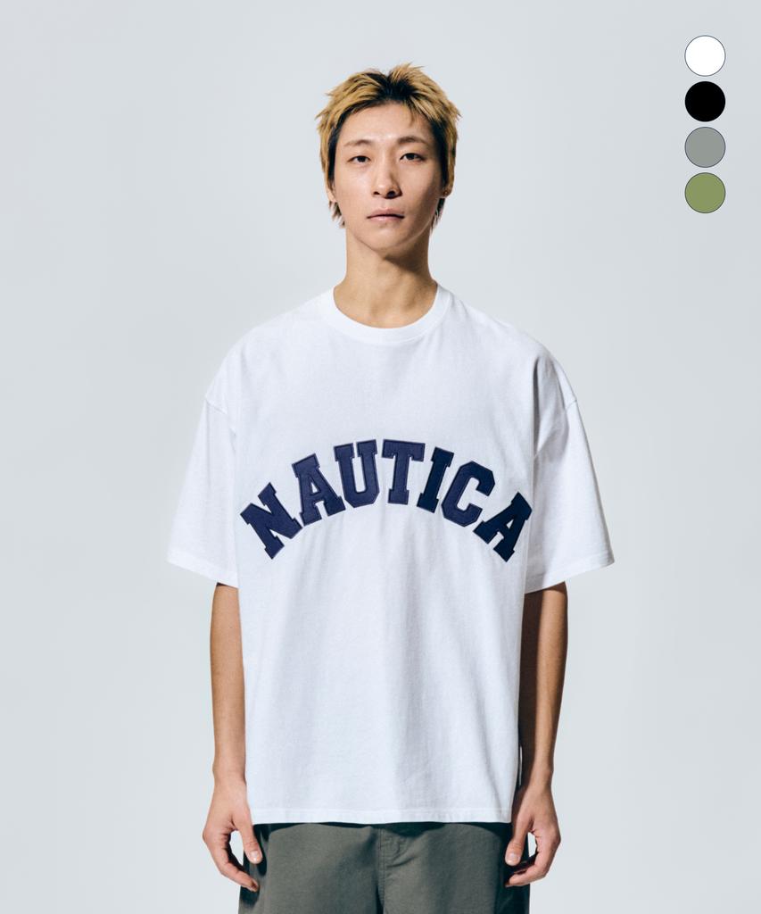 NAUTICA Arch Logo T-Shirt (4 Colors) Nts4826