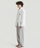 Delma Linen-Touch Semi-Wide Elastic Waist Pants - Sand