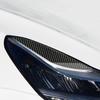 For Tesla Model 3 2017-2025 for Model Y 2019-2025 Headlight Trim Cover Front Lamp Sticker Eyebrow Eyelid Styling Accessories