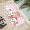 Cartoon M-Mikko Kawaii I-illustrations Towel Soft Lightweight Anti-Sand Large Beach Towel Quick-Drying Bath Sports Family