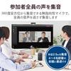 ELECOM Speakerphone for Conferences with Noise Echo Auto Gain Omnidirectional 350ml Can Black LBT-SP02M2BK [Wired/Bluetooth] Reduction, Cancellation,