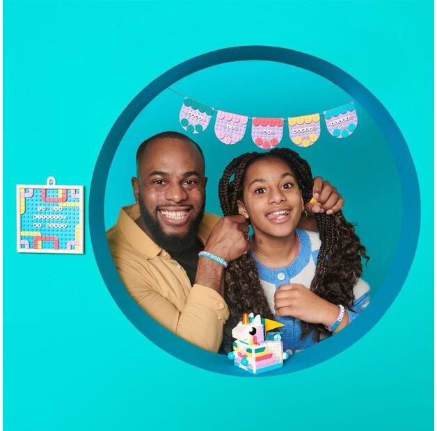 LEGO DOTS 41962 Creative Family Set with Unicorns