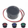 Round LED Digital Voltmeter 4-100V, Two-Wire with Reverse Connection Protection