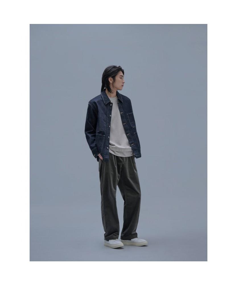 Shift.G Mallet Denim Coverall Jacket Navy