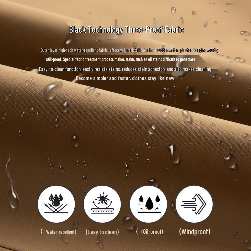 SHANSHAN Men's 3-Proof Outdoor Casual Jacket