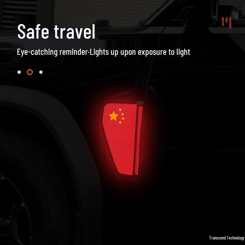 Jetour Traveller Shanhai T2 Rear Window Decal: Hongqi Personality Sticker