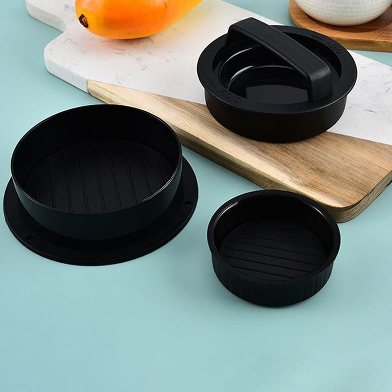 1PC Manual Hamburger Patty Making Machine Hamburger Press Tool Beef Patty Press Round Mold Home Kitchen Accessories