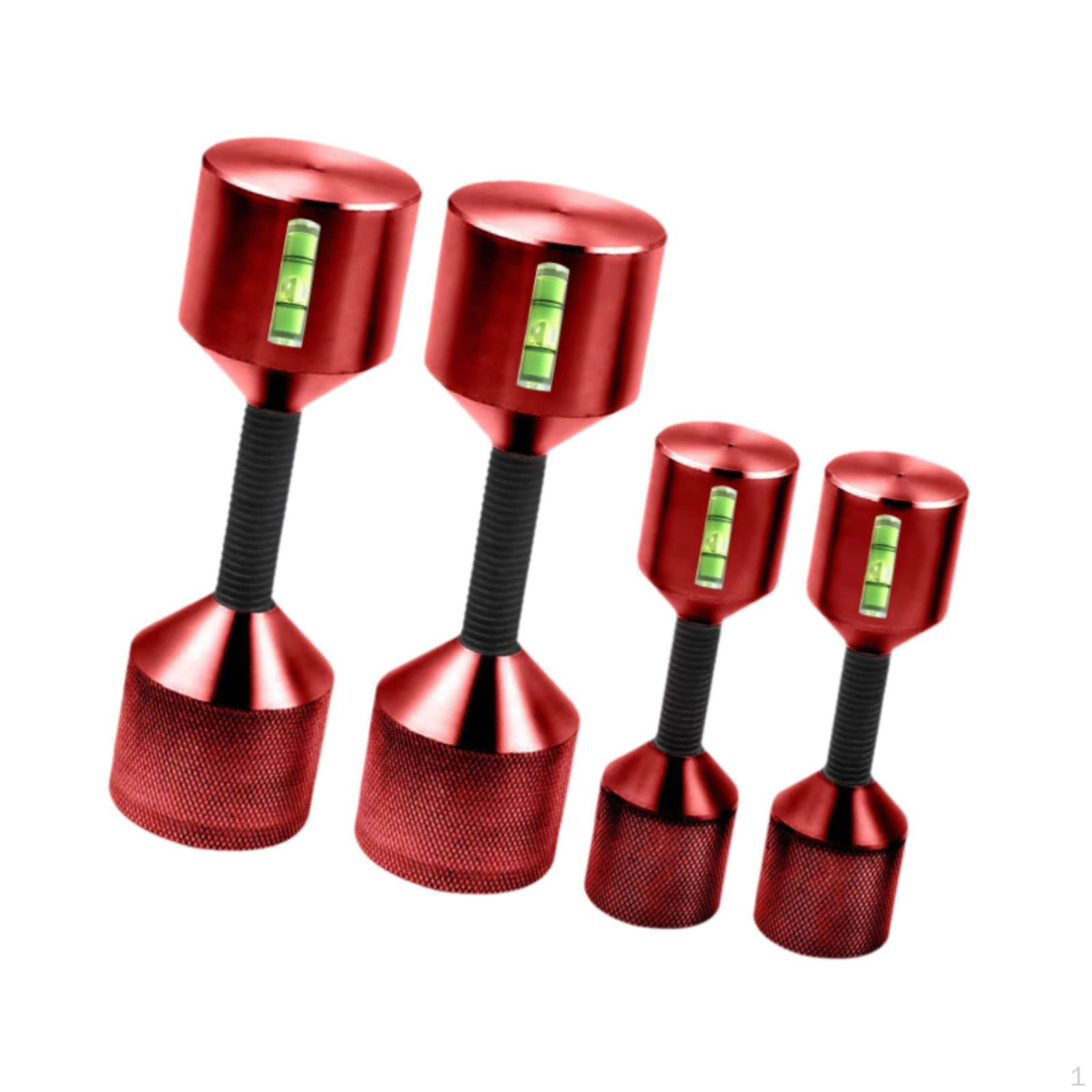 

4 шт. Универсальный фланцевый выравнивающий штифт, многоцелевой, простой в установке инструмент для подшипников ступицы колеса, 2 отверстия красный