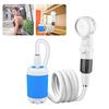 Temperature & Battery Digital Display Portable Camping Shower Outdoor Bathing Supplies  Household