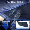 For Opel Ignia Astra J Zafira Corsa D Vivaro Movano Car Windshield Sunshades Front Shading Umbrella
