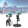 Adorable Hatsune Miku Pvc Figure With Cute Cinnamon Dog Design Perfect For Collectors