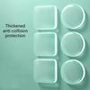 Thickened Door Stoppers Bumper Strong Wall Protectors No Residues Adhesive Reusable Silicone Pad for Furniture Door