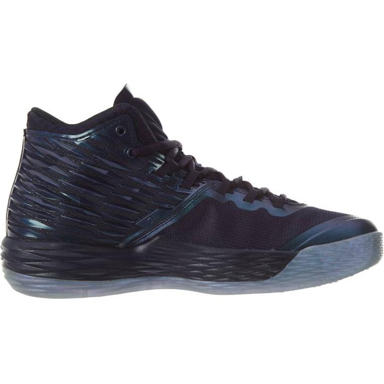 Air Jordan Melo M13 GS Kids Sneakers Blue Purple-Dynasty Metallic-Silver 895951-505