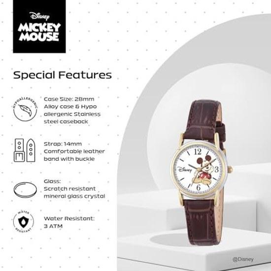Disney Womens W000551 Mickey Mouse Cardiff Watch