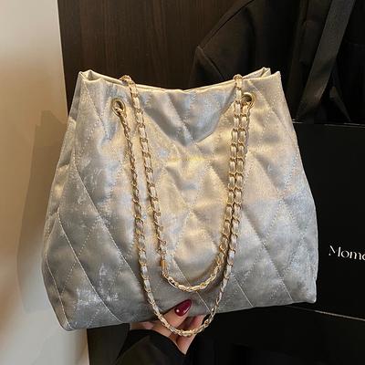 Fashionable, Simple, Niche, Trendy and Stylish, Commuting and Casual, Diamond-shaped Single-shoulder Crossbody Bag