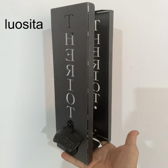 Can Cooler Holder, Space-Saving Wall Mounted, Sturdy Fixing, Simple Installation, Convenient Beverage Cooler Holder
