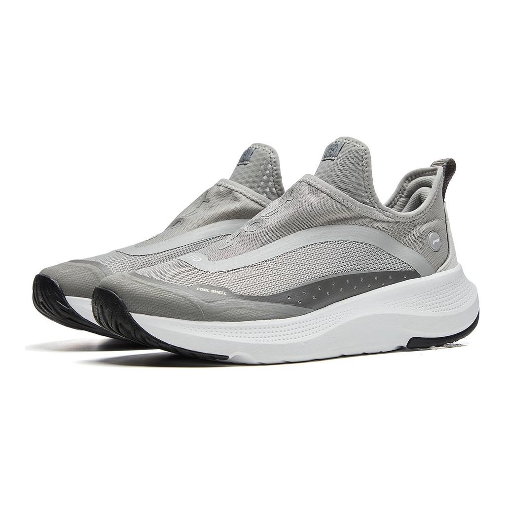 Li Ning Tpu Logo Traspiranti Freschi Scarpe Casual Basse Uomo sneaker Grigio AGLU153-4