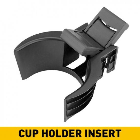 Fit 2014- Toyota Highlander Center Console Cup Holder Matte Black ert H