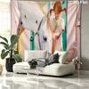 Inger Pippi Wall Tapestry, Aesthetic Printed Fabric Blanket, Suitable for Bedroom, Living Room, and Home Decor.