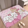 Cute Cartoon Mikko Cat Bathroom Mat Anti-slip Absorb Water Long Strip Cushion Bedroon Mat Hotel Decor Mat
