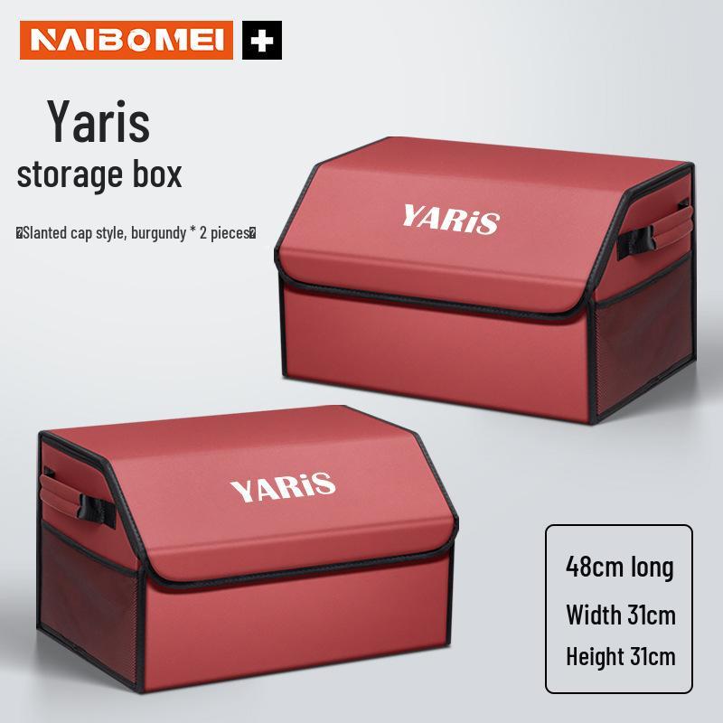 Toyota Yaris Rear Trunk Storage Organizer Box