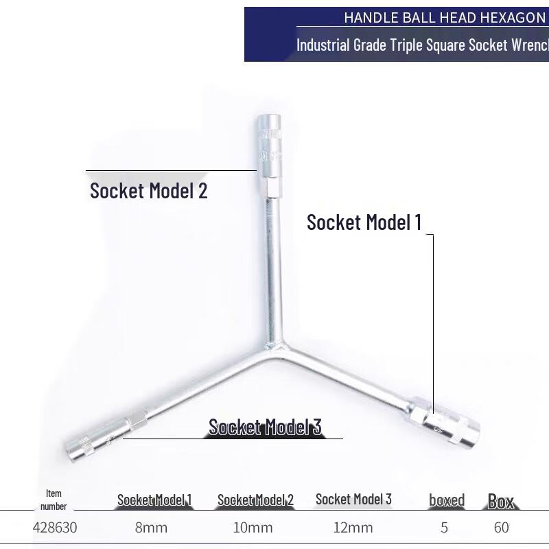 Great Wall Precision Tri-Socket Wrench