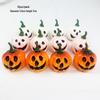 Pumpkin Ghost Face Foam Model Halloween Decoration Photography Prop