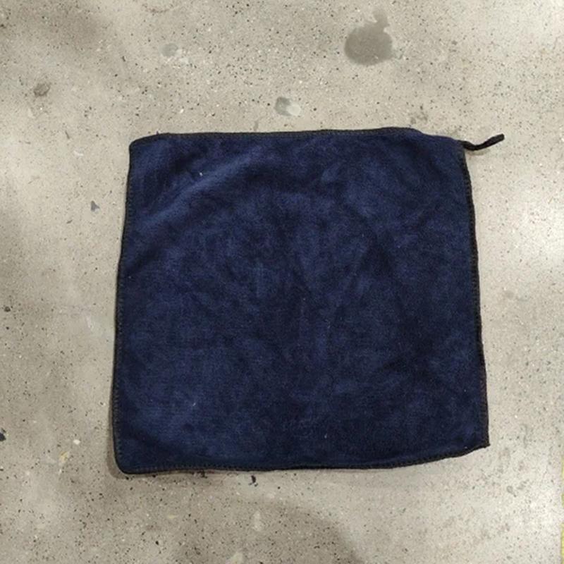 Zwarte Dikke Handdoek Kapsalon Make-uptafel Met Zacht Super Absorberend Haar