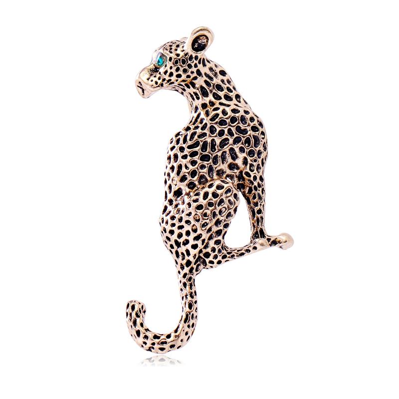 

1/2/4Pcs Elegant Lady Classic Animal Baroque Palace Style Pin Accessories Women Men Fashion Vintage Alloy Leopard Badges Brooch A1