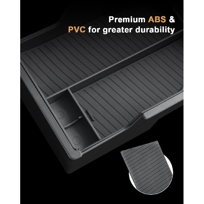 2026 Equinox Center Console Organizer - For 2025-2026 Chevy Equinox Double Layer Center Console Organizer - Double-Layer Armrest Box Storage Tray For