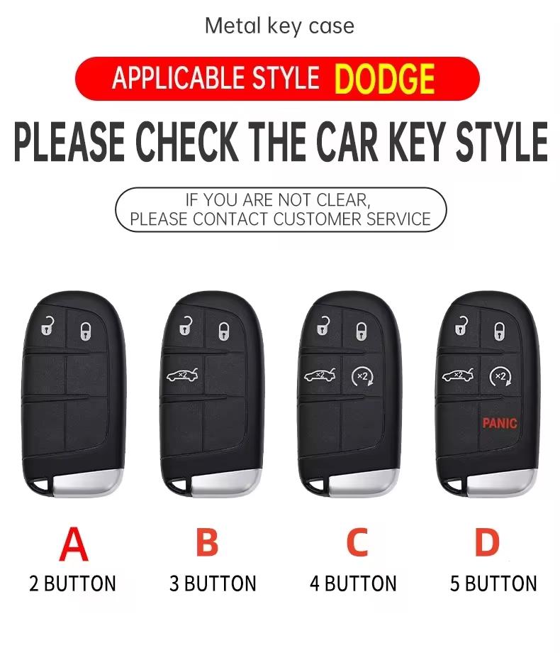 Mpxf10 Metal Car Smart Key Case Cover Shell For Jeep Grand Cherokee WK2 KL Wrangler JK Renegade Commander Compass 2018 2022 Accessories