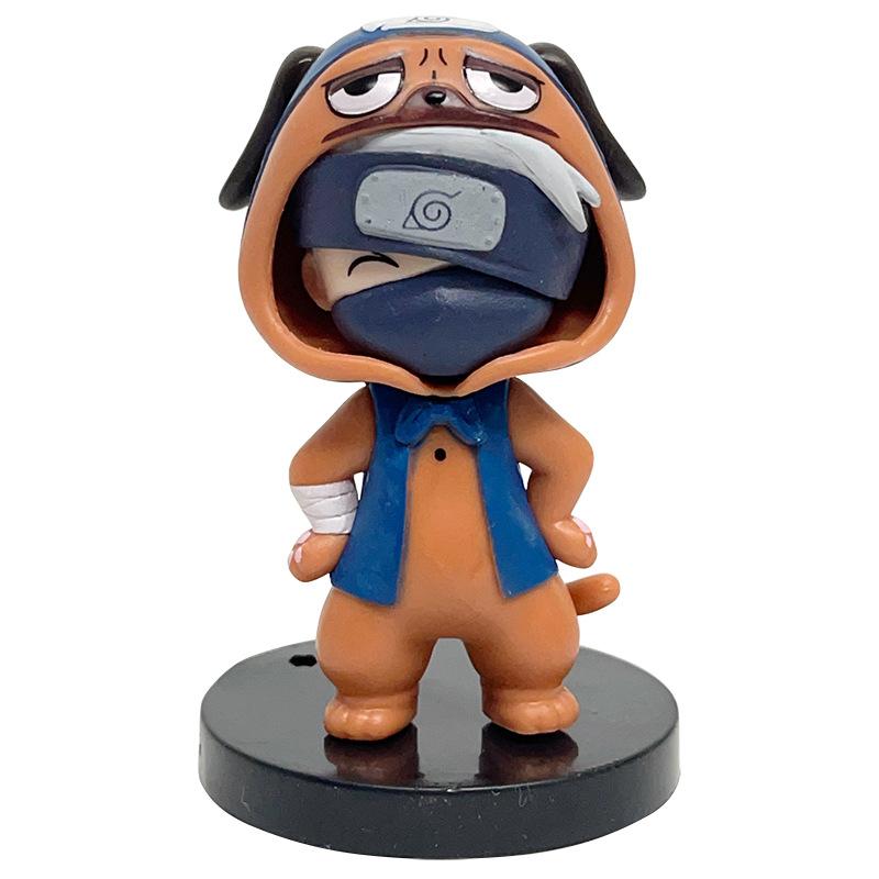 Trendy Clothing NARUTO Action Figure 8pcs/set Kyuubi Naruto Shuukaku Gaara Sakura  Sasuke Utachi Kakashi Hinata Q Version Model