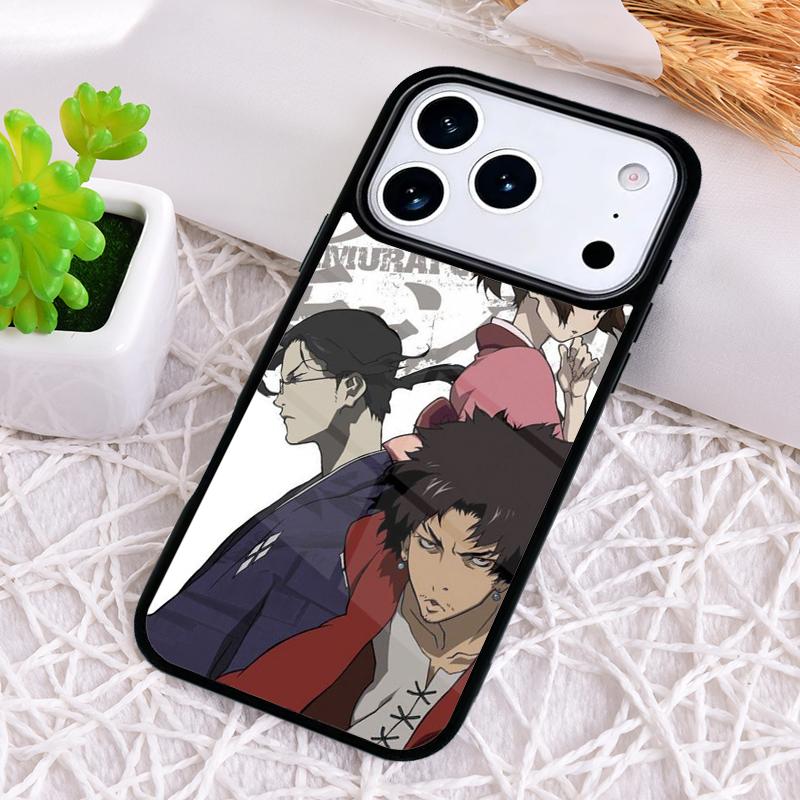 Anime Samurai Champloo soft Phone Case for iPhone 17 Air 16 15 11 12 14 13 Pro Max Shockproof Cover
