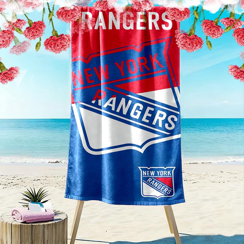 Rangers Emblem print Quick Dry Beach Towel Microfiber Absorbent Portable Travel Swimming Towel
