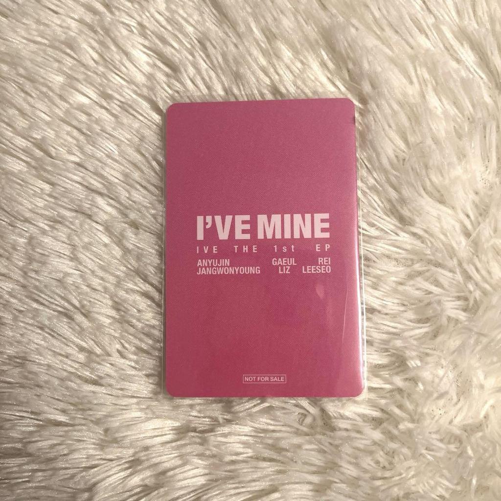 [USED] IVE Liz I've Mine 2/8 Osaka Venue Trading Card
