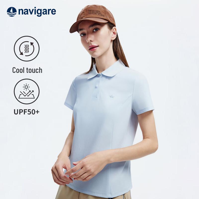 Navigare Women s Cool-Feel Sun Protection Polo Shirt XL