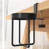1Pc Desk Cup Holder Shelf Universal Fixed Cup Holder For Coffee Mugs Water Bottles Cup Clamp Holder At The Table Storage Rack